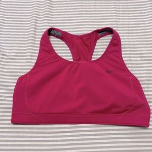 Pink Dri-Fit Nike Sports Bra Medium